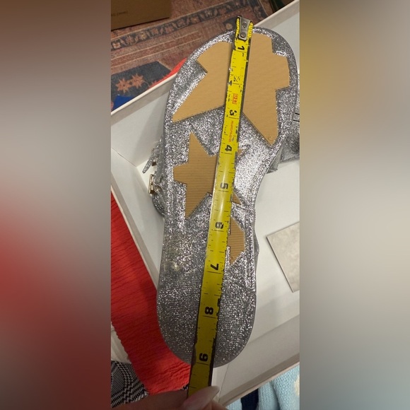 Jimmy Choo Sparkling Silver Sandals - Picture 12 of 12